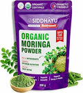 Baidyanath Asli Ayurved Organic Moringa Powder - 200gm | USDA Certified Moringa Oleifera | Natural Drumstick Leaves Powder for Immunity, Energy & Digestion Support