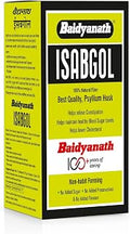 Baidyanath Asli Ayurved Isabgol Psyllium Husk 350g| 100% Natural Fiber for Digestive Health | Helps Relieve Constipation | Sugar-Free, No Preservatives | Non-Habit Forming | Isabgol for Gut Cleanse & Regularity