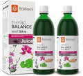 KRISHNA'S HERBAL & AYURVEDA Thyro Balance Juice - 1000 Ml| Blend of Natural Ayurvedic Formulation with Kanchnar Gugglu - Sugar Free| Rich In Vitamins, Minerals and Fiber - (Pack of 2)