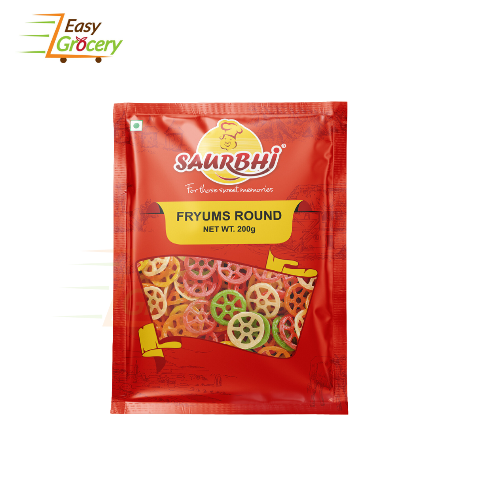 Saurbhi Fryums Round 200 g