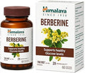 Himalaya Berberine Capsules | Supports Healthy Glucose and Cholesterol Levels | 2X Bioavailability | 700 mg Berberine Per Day | Vegetarian, No Artificial Colours, Preservative Free | 60 Capsules