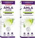 Baidyanath Asli Ayurved Amla Juice - Natural Immunity Booster Enriched With Vitamin C | No Added Sugar-1L (Pack Of 2)
