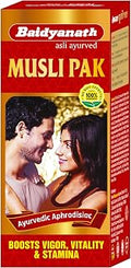 Baidyanath Musli Pak - Made with Pure Safed Musli for Strength and Vitality - 100g powder