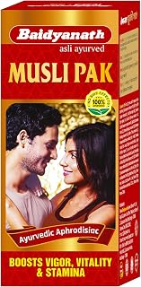 Baidyanath Musli Pak - Made with Pure Safed Musli for Strength and Vitality - 100g powder