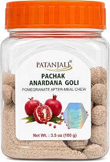 Patanjali Anardana Goli, 100 Gram, Dried Pomegranate, Vegetarian - Pomegranate