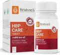 Krishna's HBP Care Tablets With 5 Herbs for Healthy Heart - Helps manage Stress & Mental Wellness - 60 Tablets (Pack of 1)