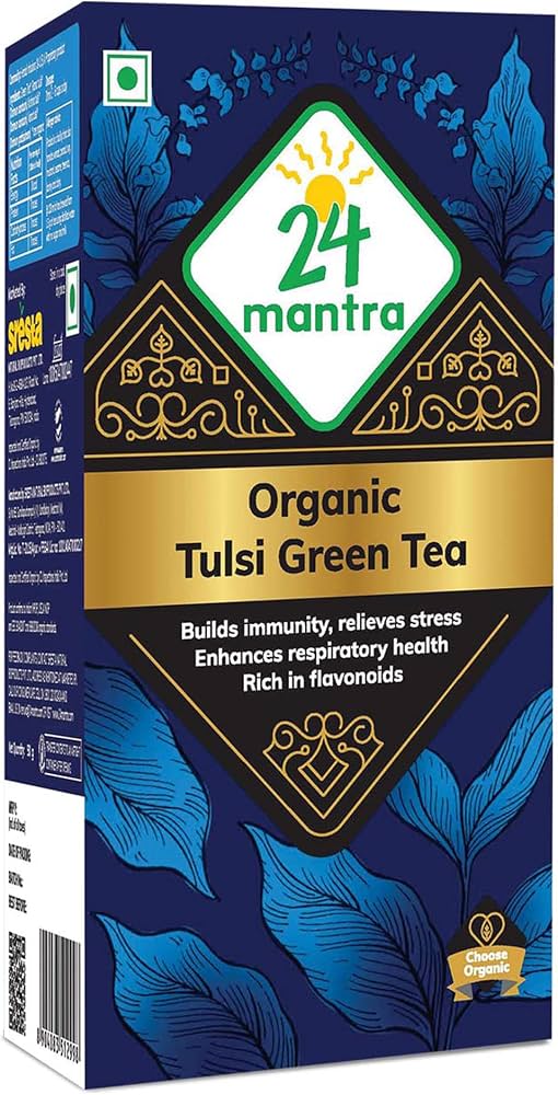 24MANTRA Organic Green Tea 37.5 g