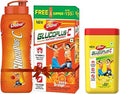 Dabur Gluco Plus C Orange - 1 Kg (Free Sipper with pack) & Dabur Gluco Plus C Lemon - 400gm