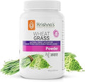 Krishna's Wheatgrass Powder - 100 g (Pack of 1) | Prepared from 9th day picked fresh wheatgrass leaves | Finest Herbal Detoxifier | Builds a Strong Immune System
