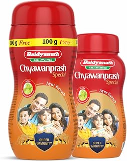 Baidyanath Asli Ayurved Chyawanprash Special - (Combo of 950 gm & 500 gm) + Extra 100g Free |Natural Immunity Booster For All Age Groups | Enriched With 47 Vital Ingredients