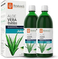 KRISHNA'S HERBAL & AYURVEDA Pulpy Aloe Vera Juice - 1000 ml (Pack Of 2) | From Deserts Of Rajasthan | Sugar Free |Daily Drink | Rejuvenates Skin And Hair