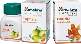 Himalaya Haridra Skin -60 Tablets Herbals Triphala - 60 Capsules