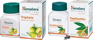 Himalaya Kapikachhu Tabs 60'S & Herbals Triphala - 60 Capsules