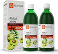 Krishna's Amla Juice-1000 Ml(Pack Of 2)|Fresh Cold Pressed Amla Juice|Helps Boosts Skin And Hair Health|Helps Detox|Rich In Vitamin C|Natural Immunity Booster
