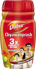 Dabur Chyawanprash - 950g | 3X Immunity Action | With 40+ Ayurvedic Herbs | Helps Build Strength & Stamina | Builds Overall Health | Ayurvedic Health Supplement | Good for Digestion & Respiration