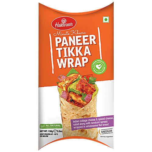 Haldiram Wrap Paneer Tikka 156 g
