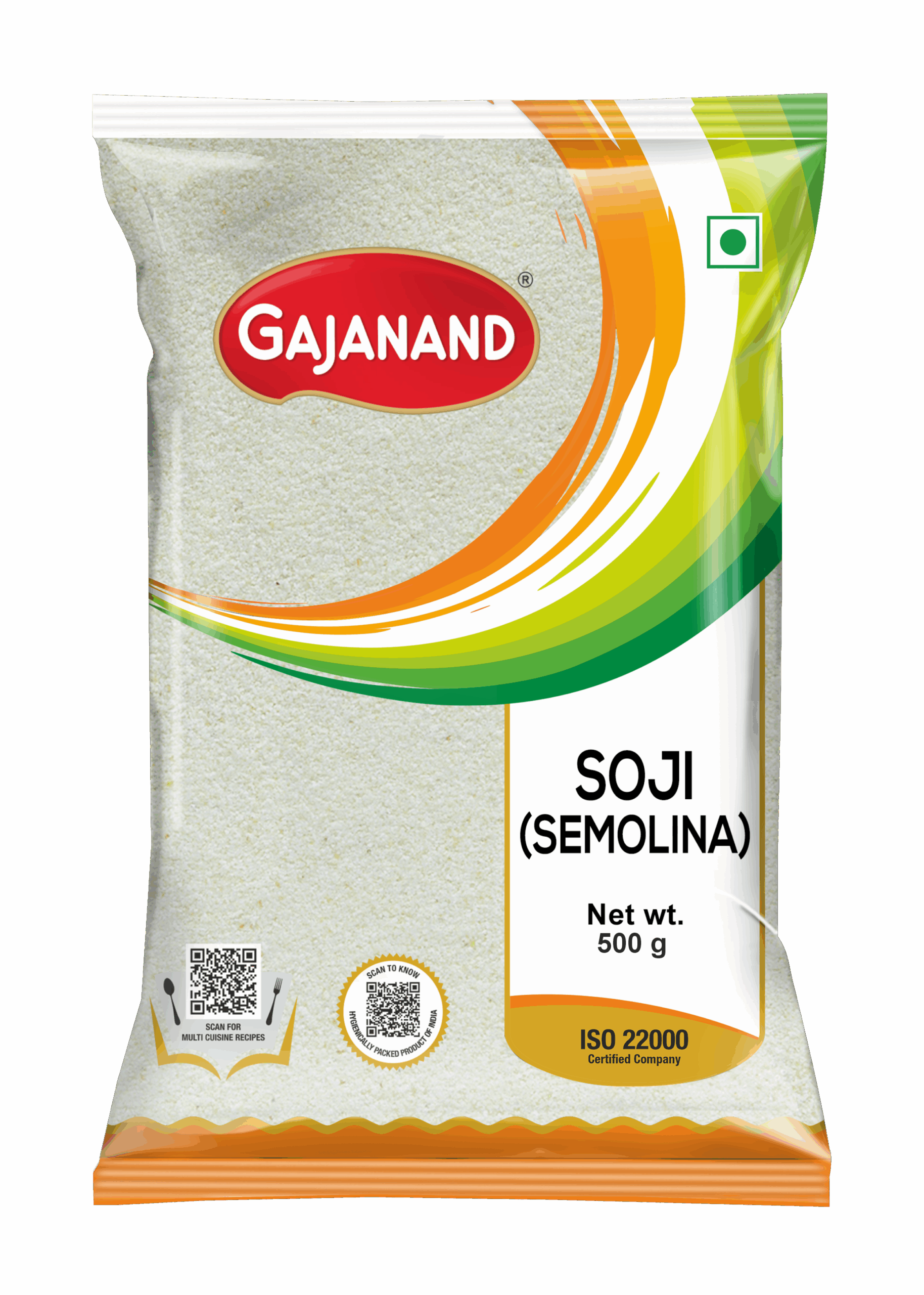 Gajanand Soji Coarse Semolina Roasted 908 g