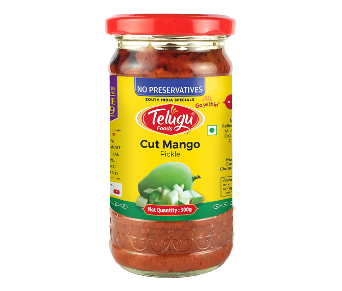 Telugu Cut Mango Pickle 300 g