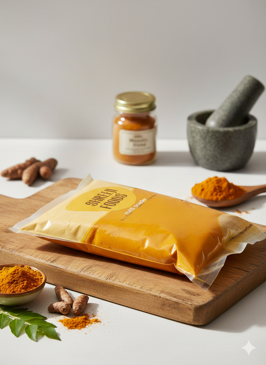 Shreeji Foods Turmeric Powder 500 g