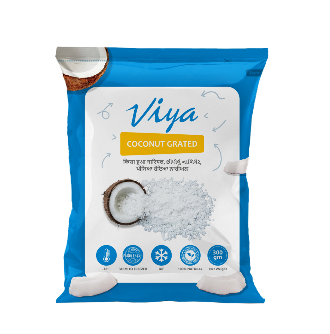 Viya Grated Coconut 300 g