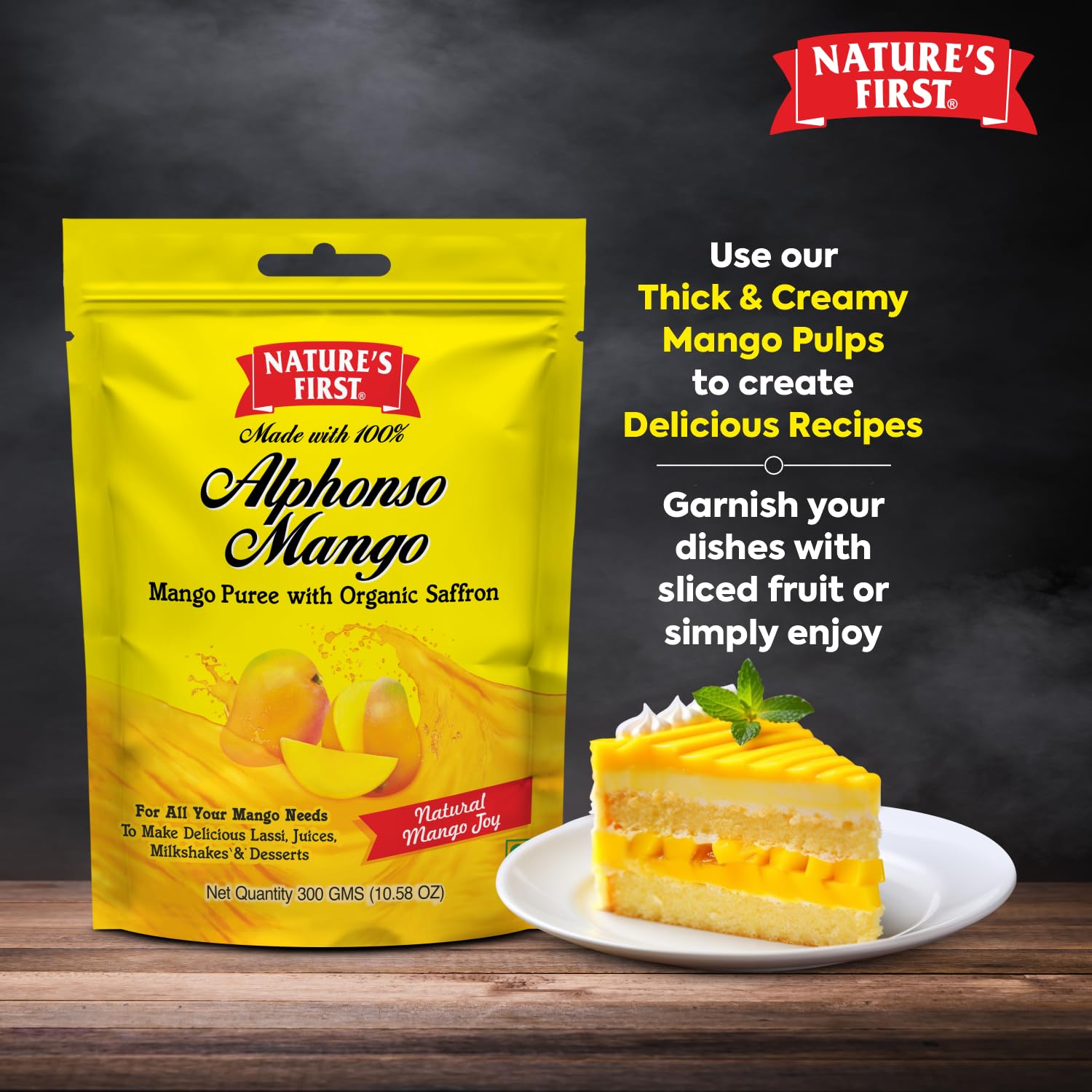 Parsram Alphonso Mango Pulp 850 g
