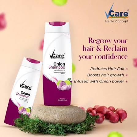 Vcare Onion Shampoo 200 ml