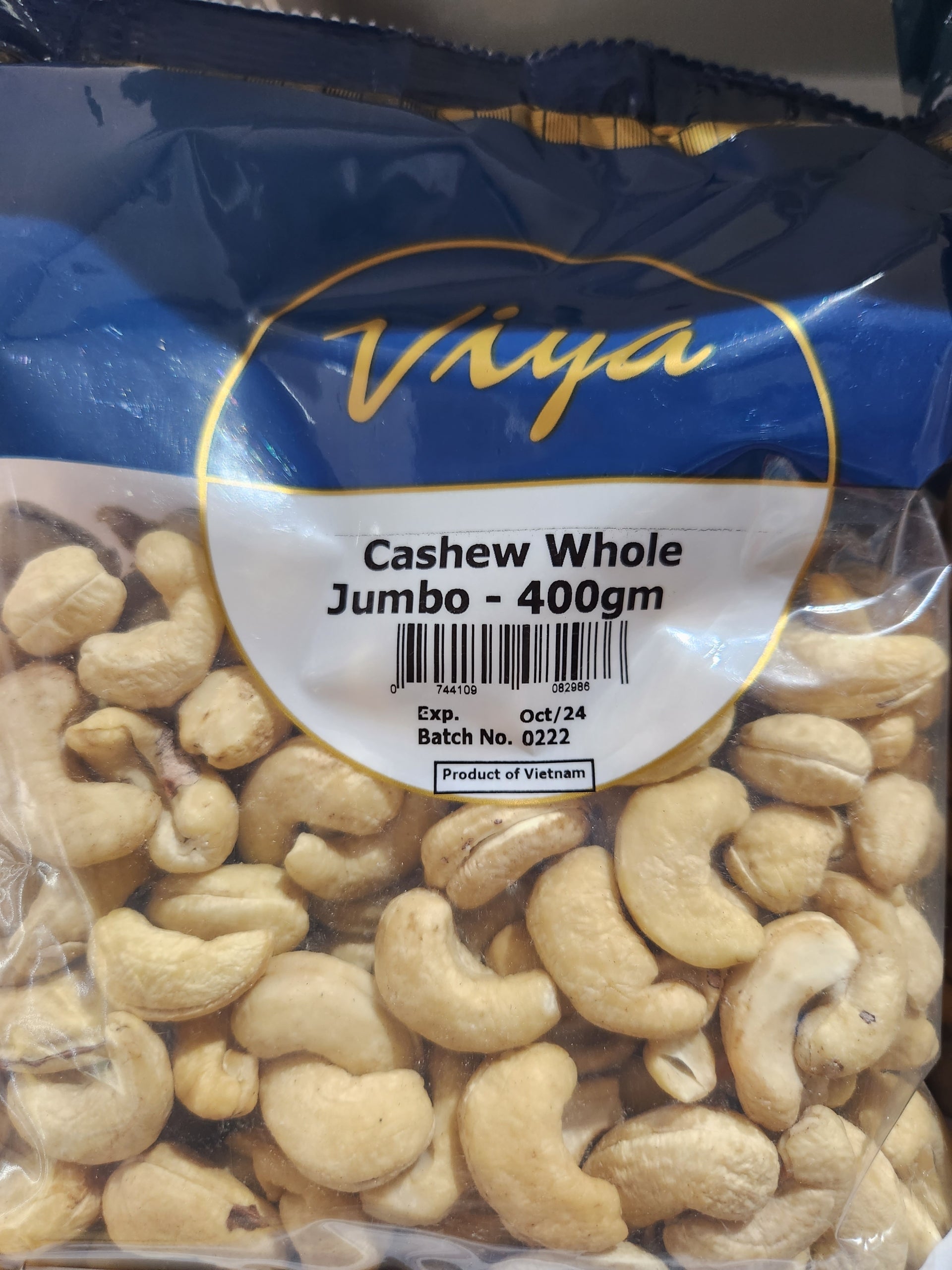 Viya Cashew Whole Jumbo 400 g