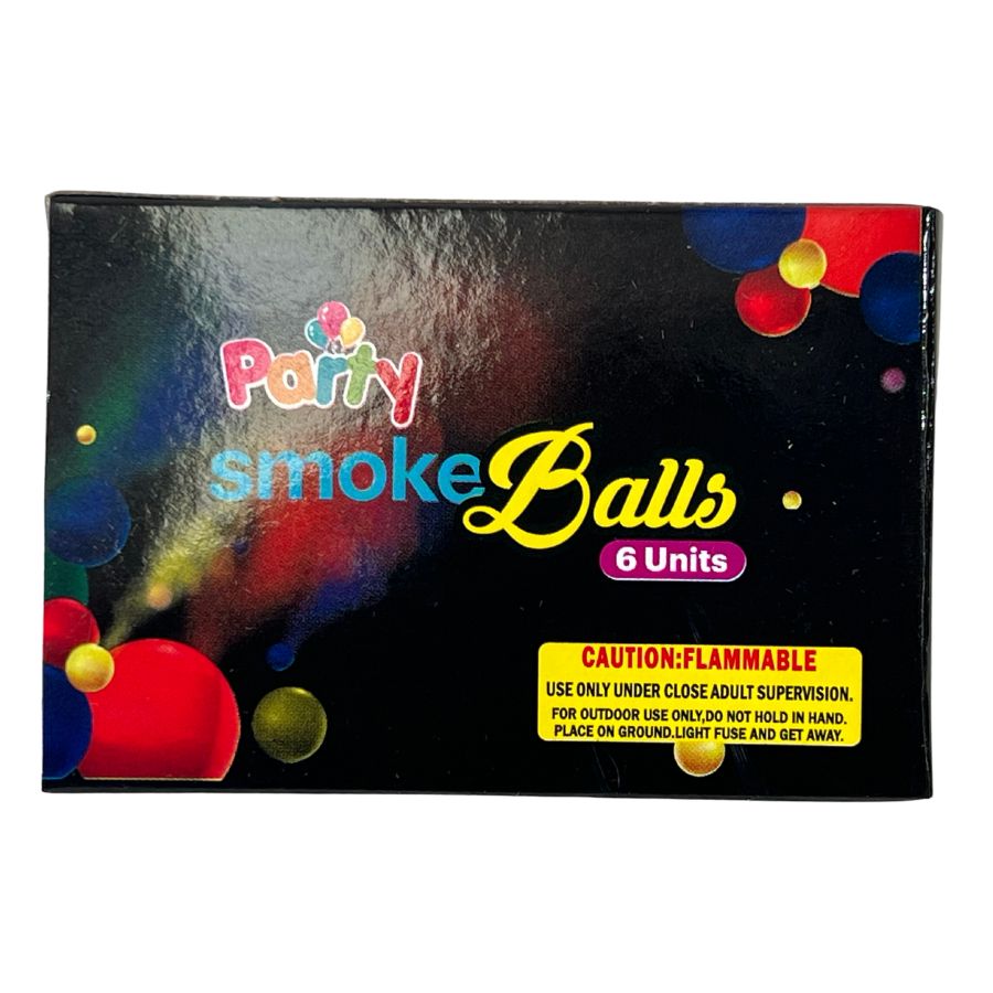 Party Smoke Balls 6 Pieces