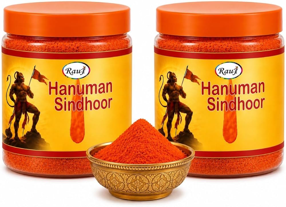 Khushboo Pooja Sindoor Orange Kesari 100 g