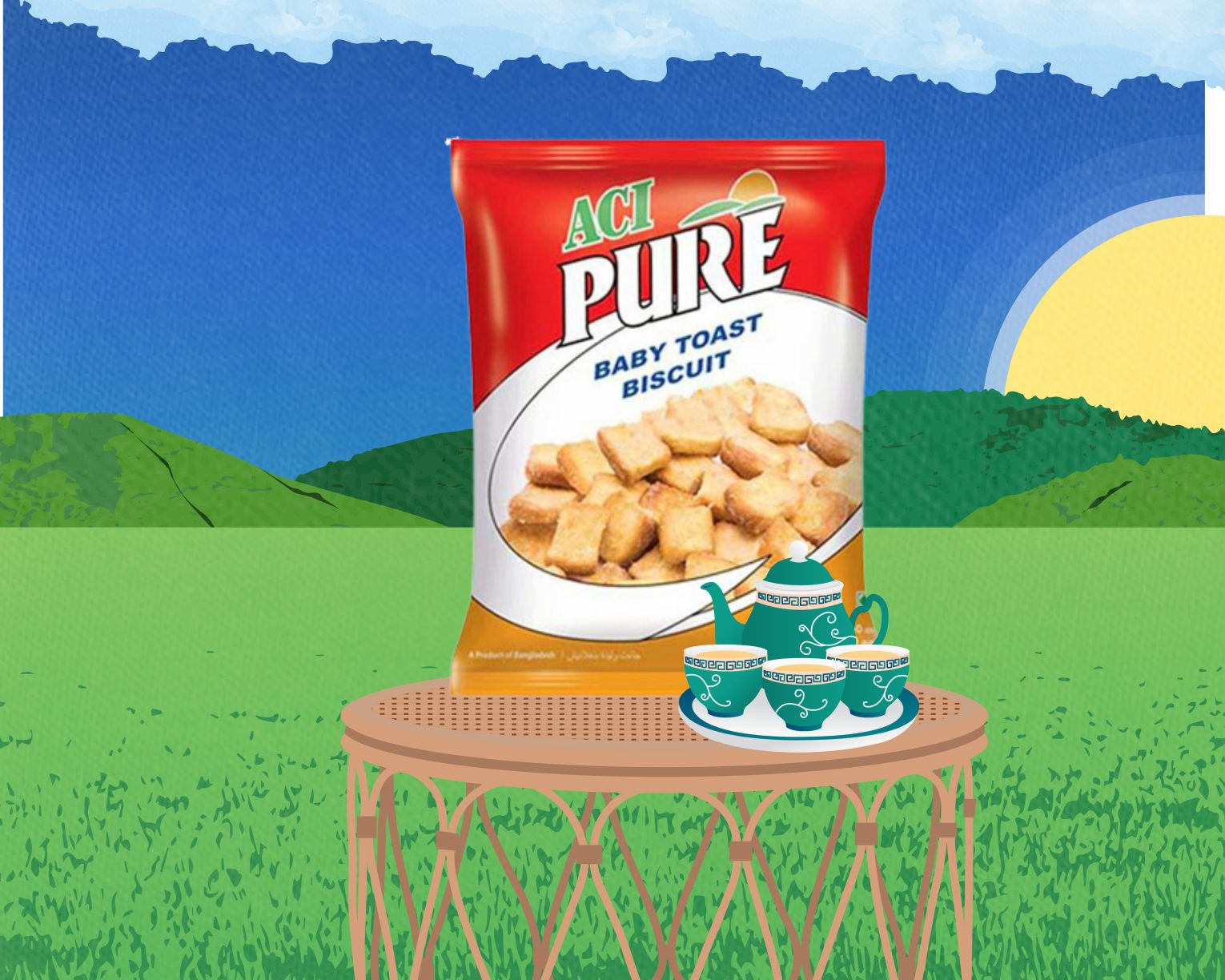 Pure Toast Buiscuit 200 g
