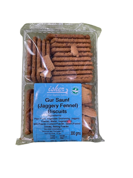 Isher Gur Saunf Biscuits 300 g