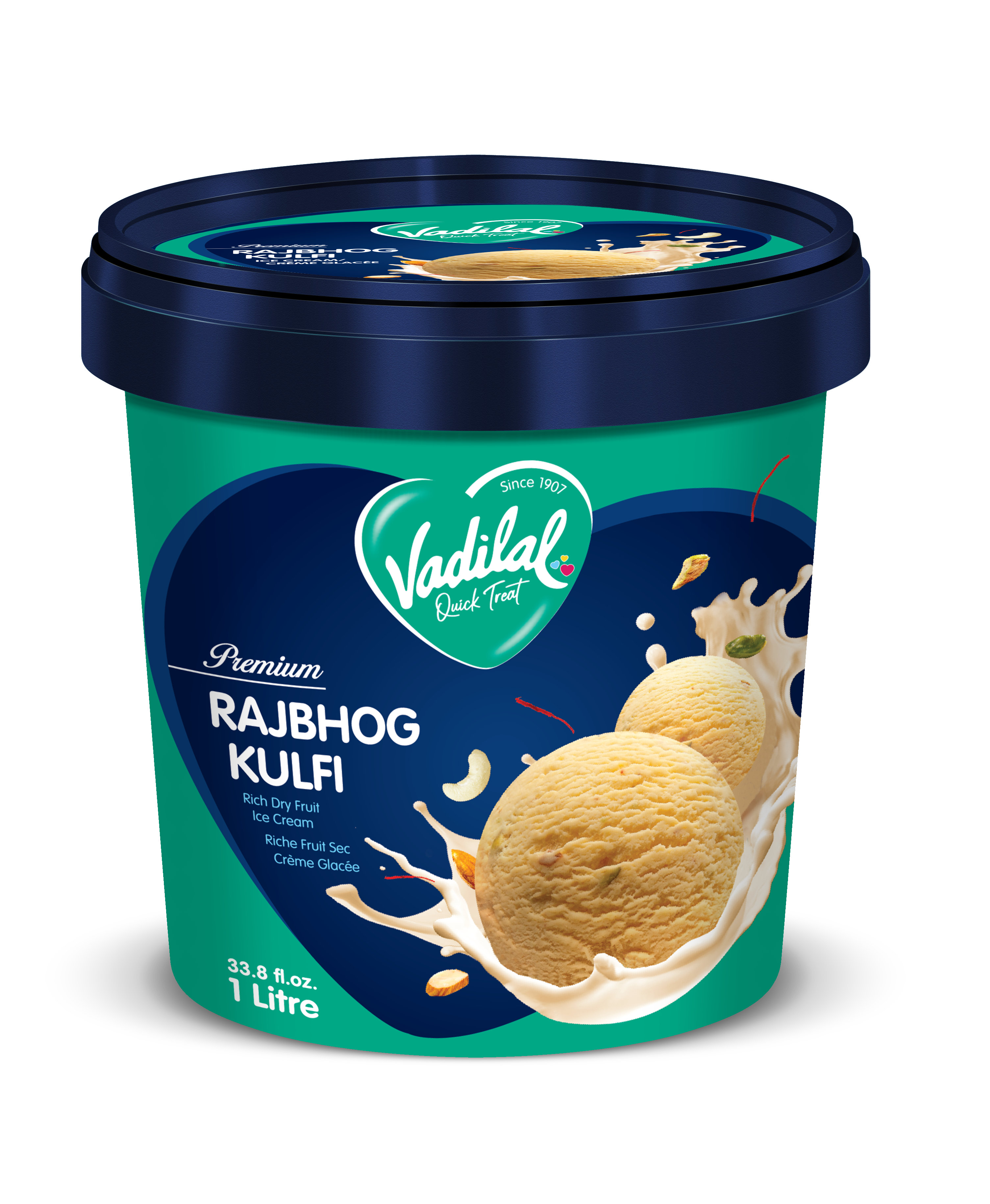 Vadilal Rajbhog Ice Cream 1 Litr