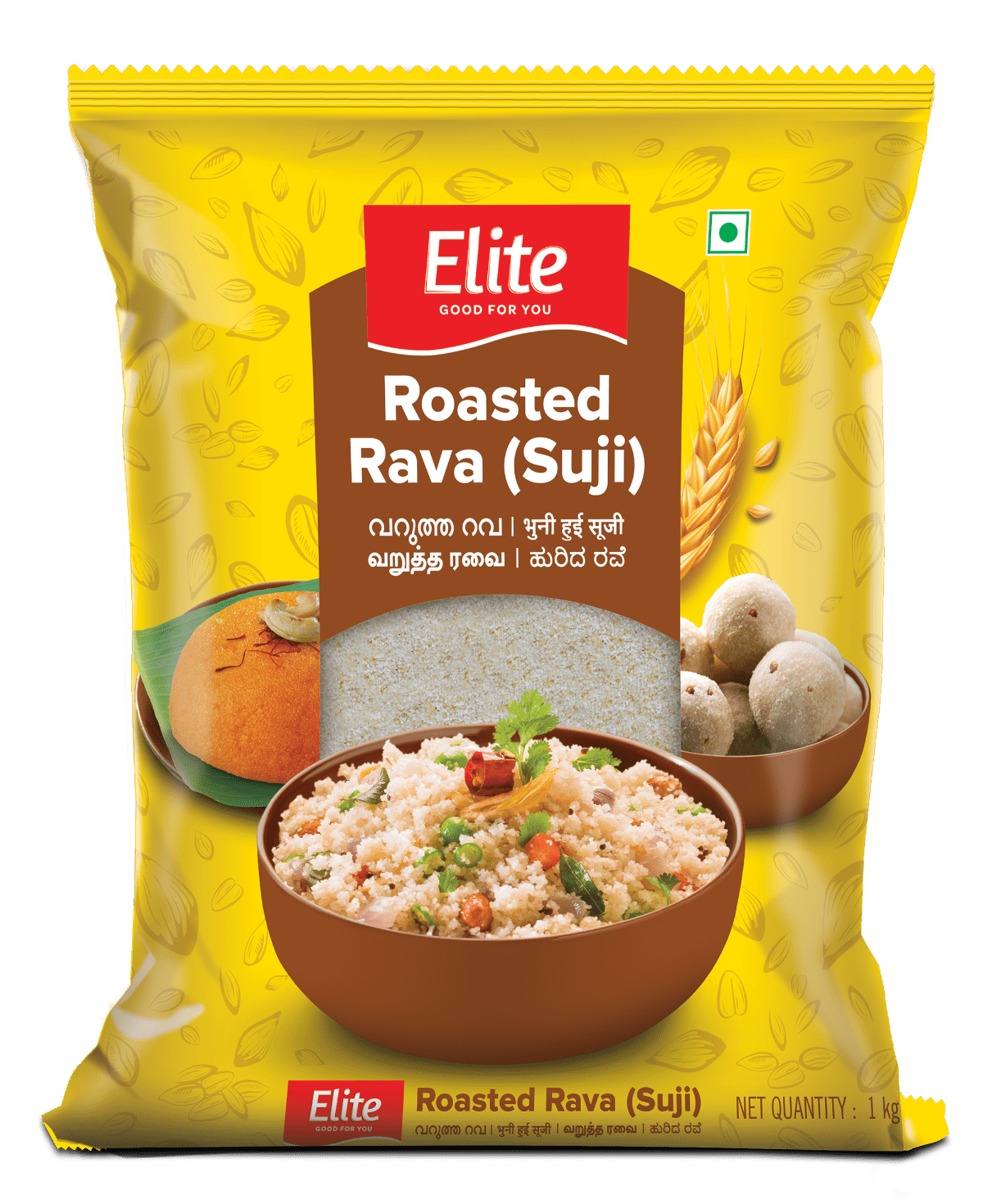 Elite Roasted Rava 1 kg