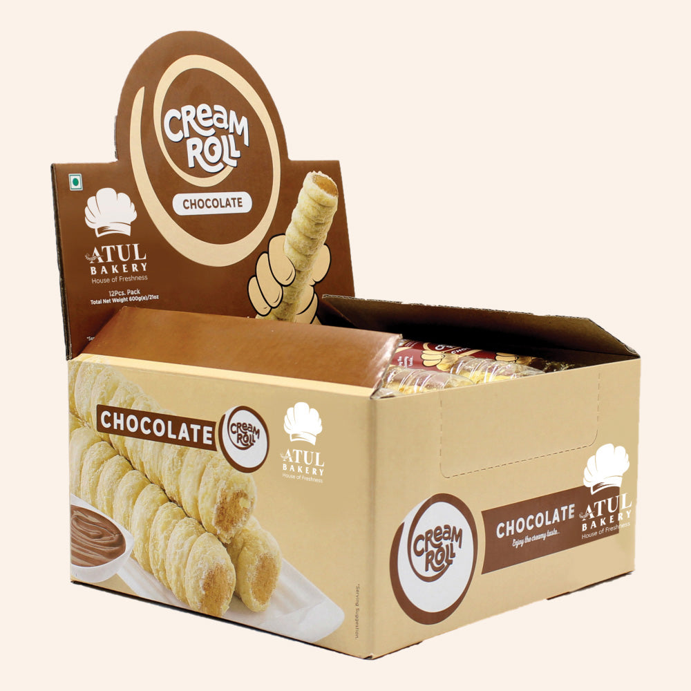 Atul Chocolate Cream Rolls