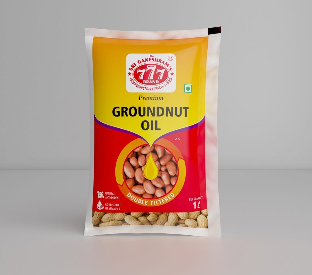 777 Groundnut Oil 1 L