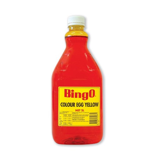Bingo Egg Yellow Colour Bottle 2 lt