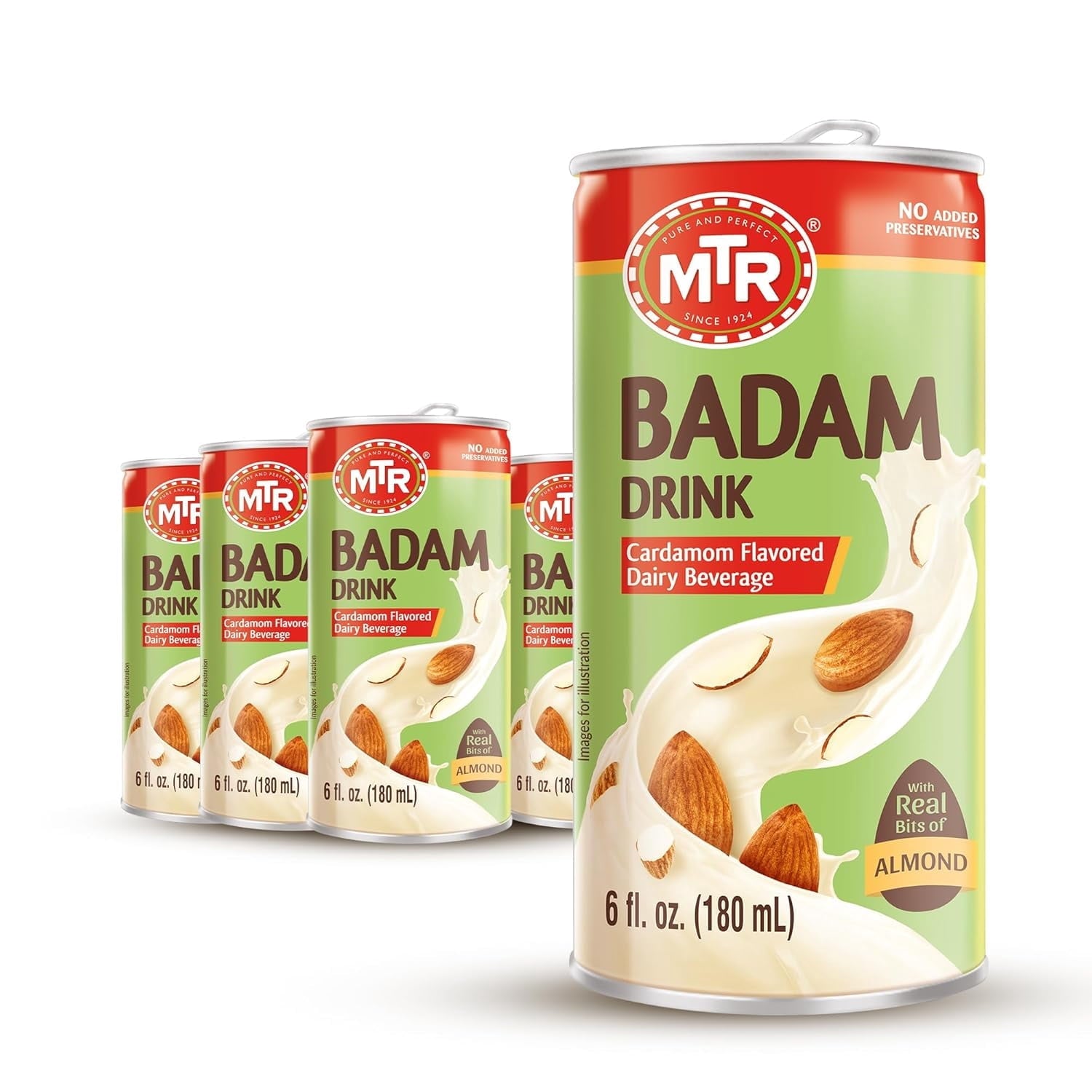 MTR Badam Cardamom Drink 180 ml*6