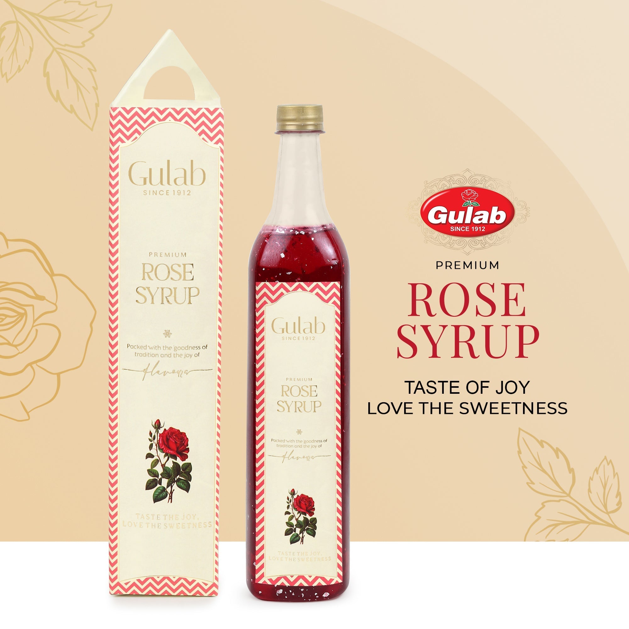 Rose Brand Rose Syrup 750 ml