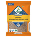 24mantra Organic Sona Masoori Brown Rice 1 kg