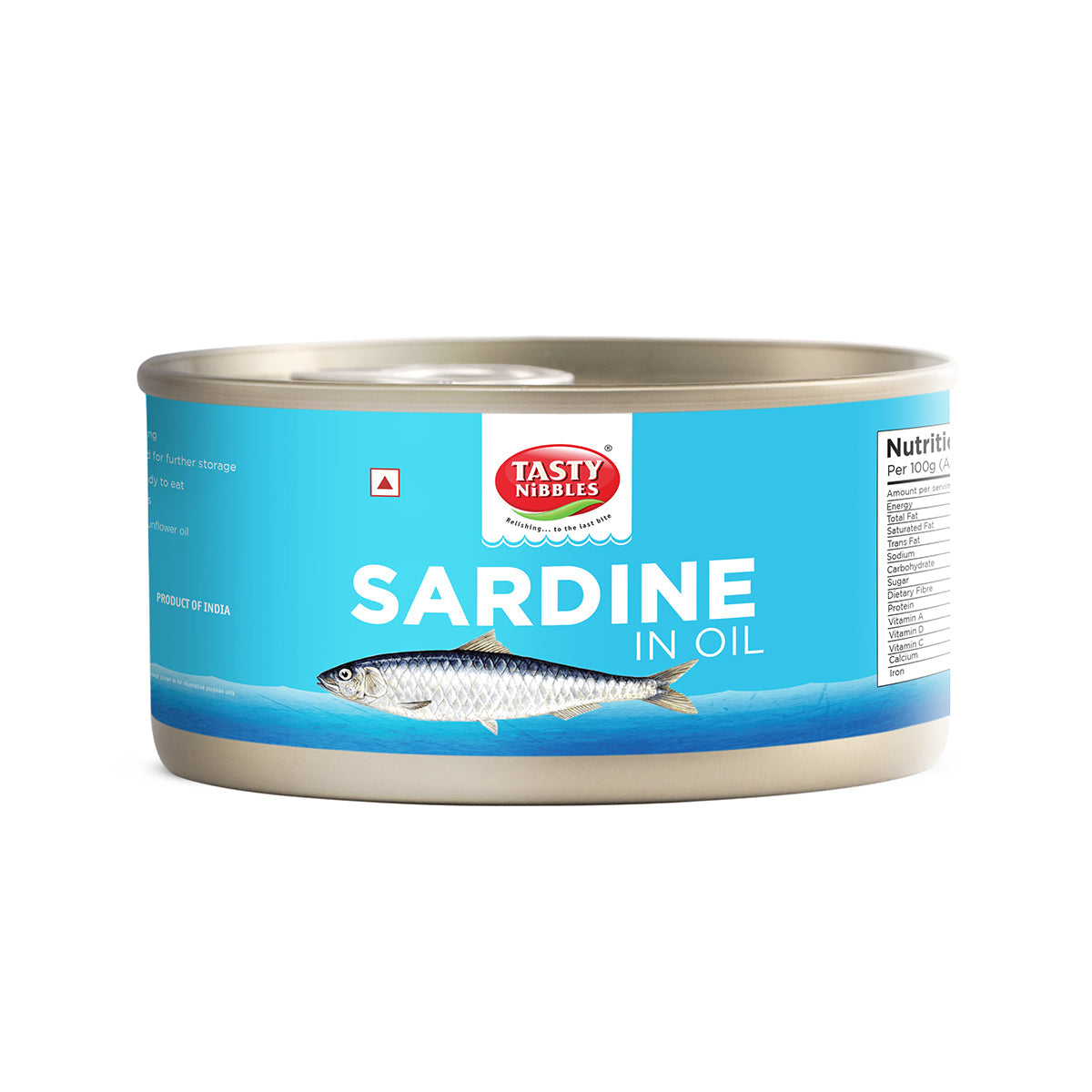 Tasty Nibbles Sardine In Oil 185 g