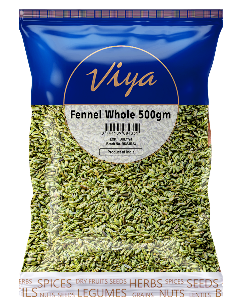 Viya Fennel Seed 500 g