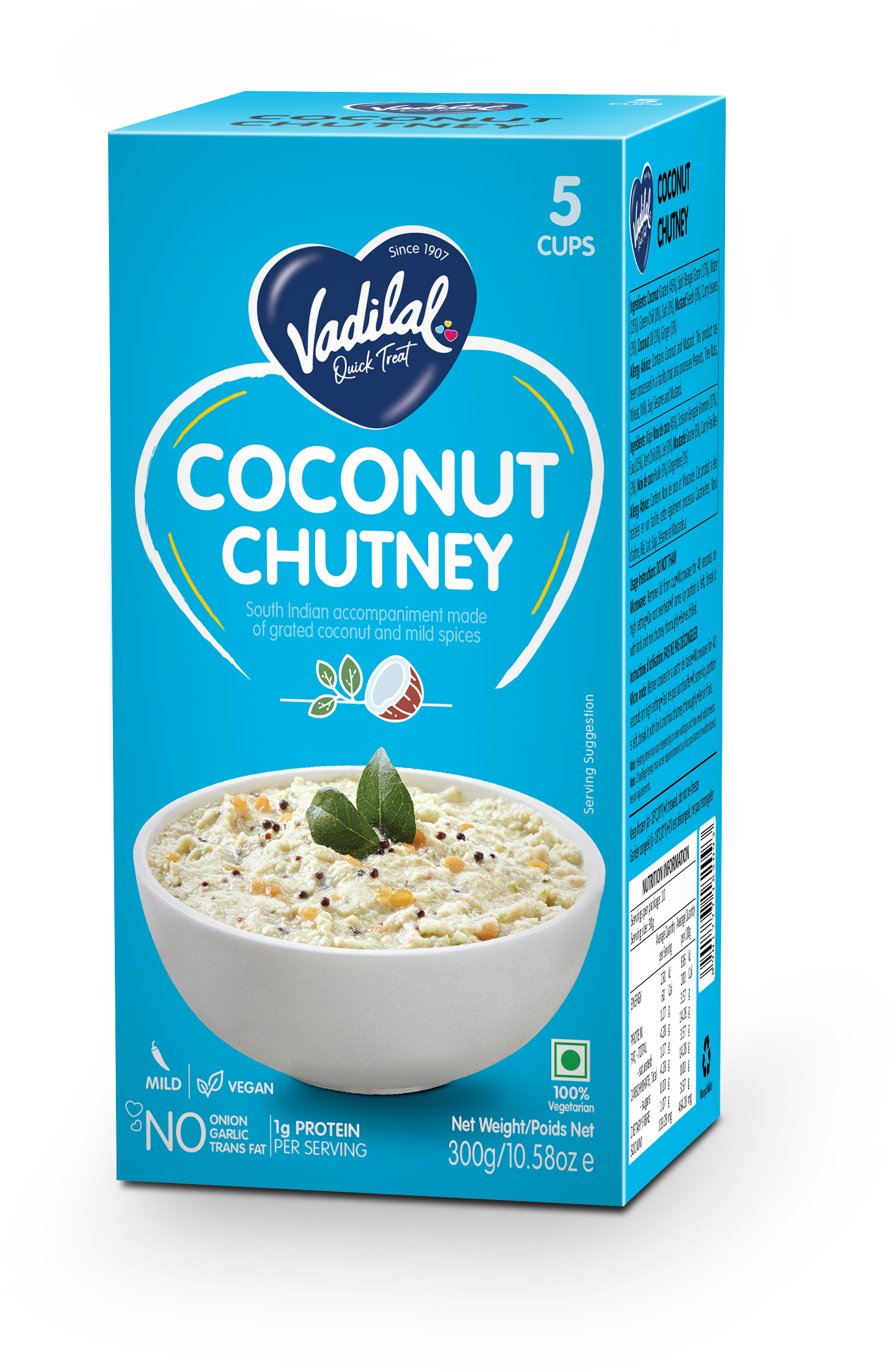Vadilal Coconut Chutney 300 g