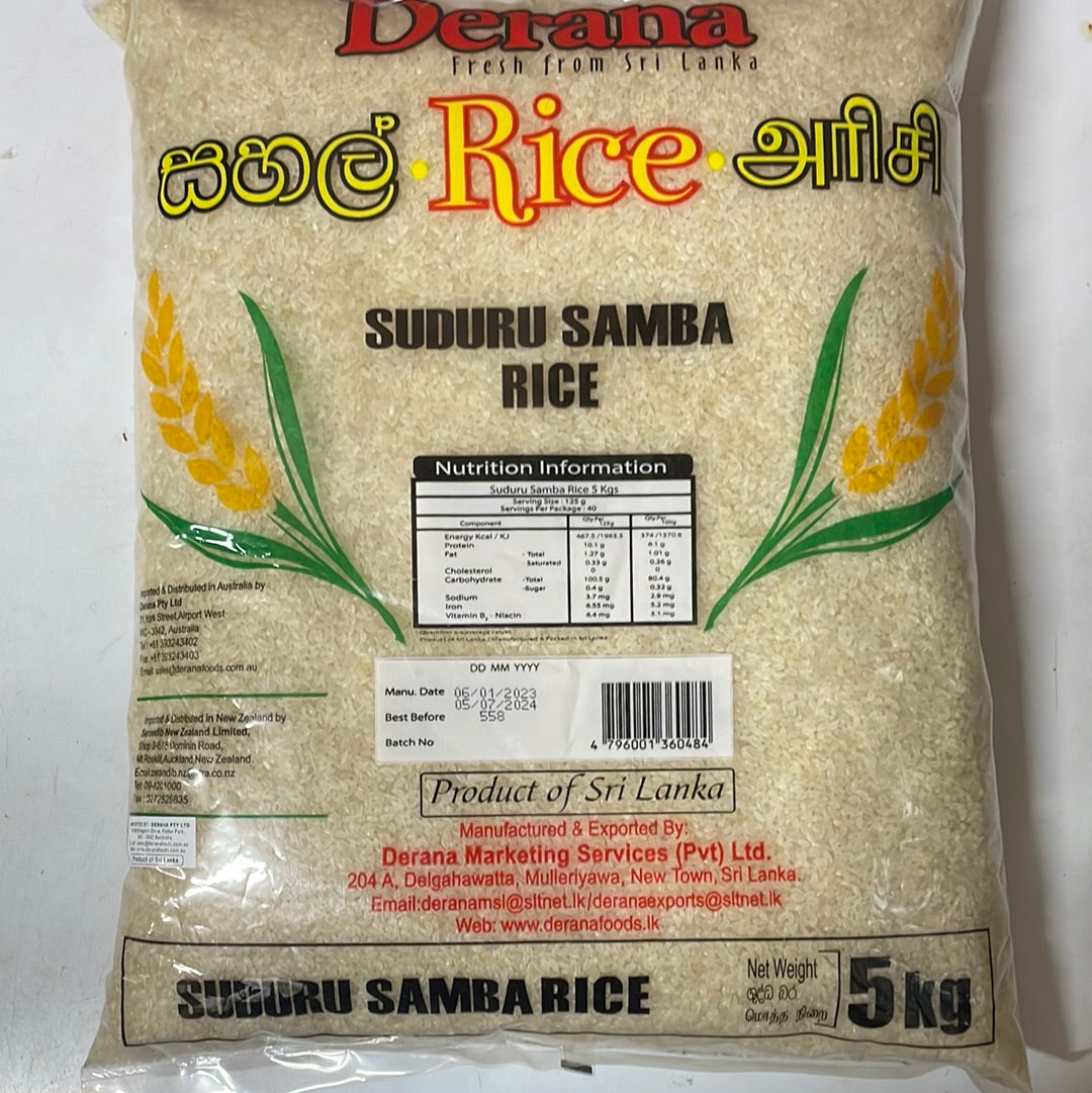 Derana Suduru Samba Rice 5 kg