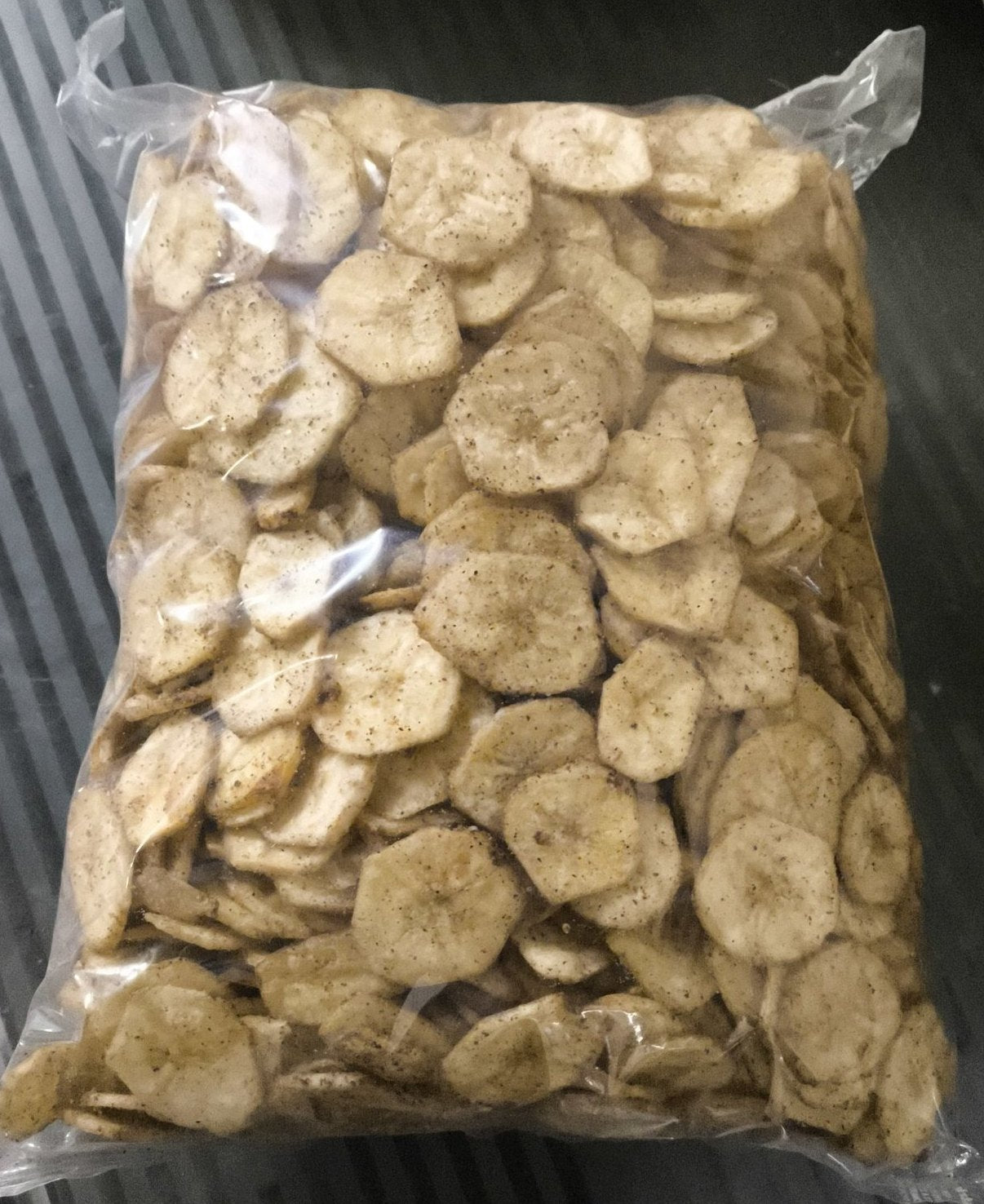 Khusbu Pepper Banana Chips Round 400 g