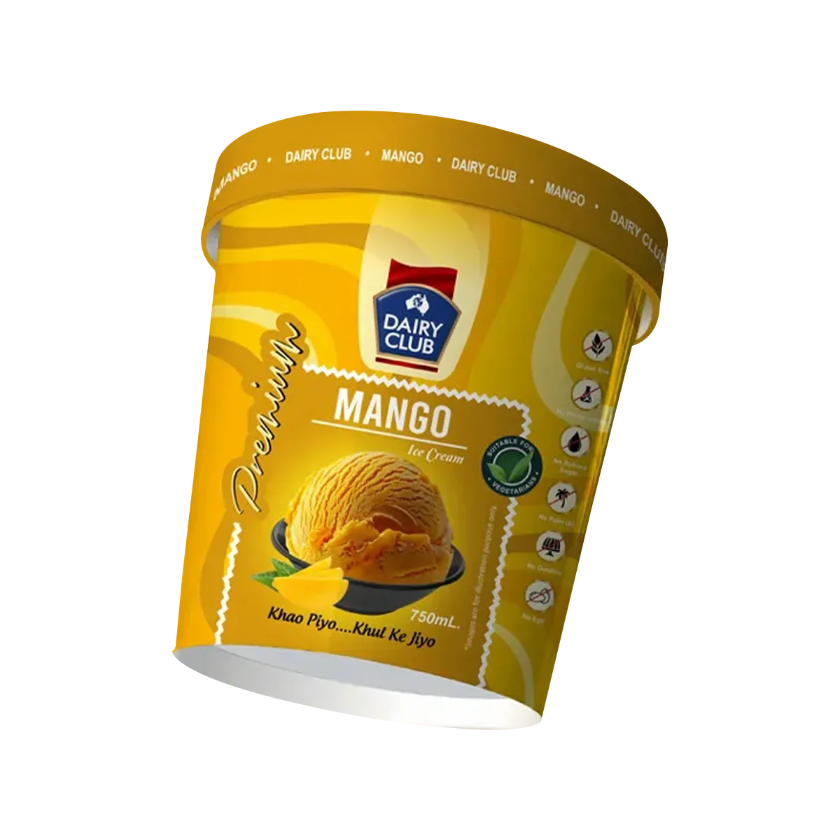 Dairy Club Mango Ice Cream 1.5 L