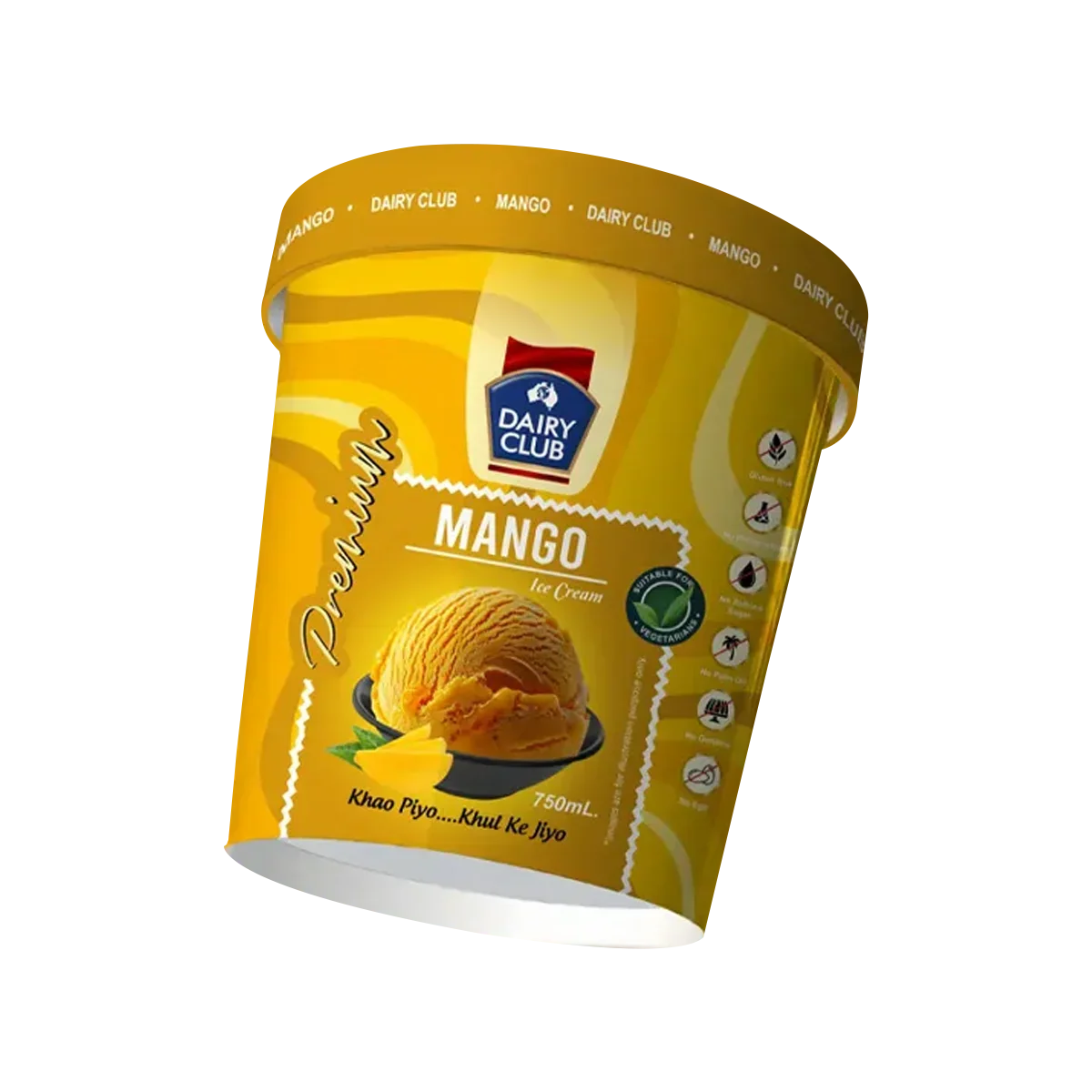 Dairy Club Mango Ice Cream 1.5 L