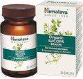 Himalaya Organic Bacopa (Brahmi) I For Mental Alertness I Improves Memory Score by 30%* I Supports Positive Mood I 100% Natural I 30 Veg Caplets,1 Count