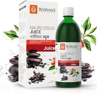 KRISHNA'S HERBAL & AYURVEDA Krishna'S Naurcissus Juice-1000 Ml Ayurvedic Ingredients Ashwagandha,Kaunch Beej,Vidari Kand,Shatawari,Akarkara,Safed Musli,Gokhru Etc Helps In Boosting Stamina