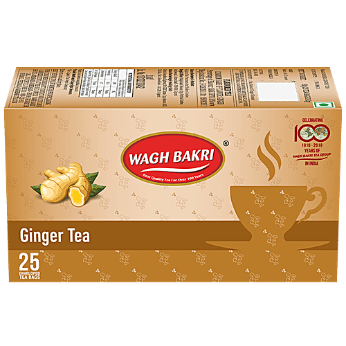 Wagh Bakri Ginger Tea Bags 50 g