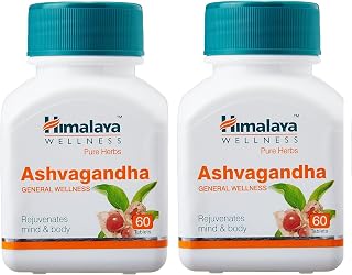 Himalaya Ashvagandha - 60 Tablets (Pack of 2)